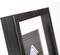 Black Wooden Picture Frame 11x14 inch - Solid Wood with Thick Borders for Wall Mounting Photo Frame